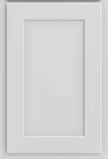 Essential cabinet door in White
