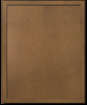 Luna cabinet door in Truffle