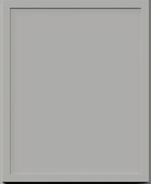 Luna cabinet door in Nickel