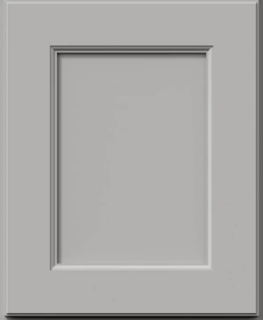 Fusion cabinet door in Nickel