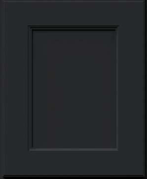 Fusion cabinet door in Pitch Black