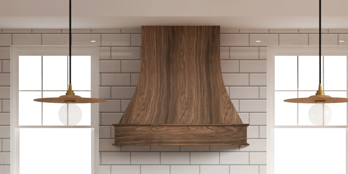 Decorative hood surround example