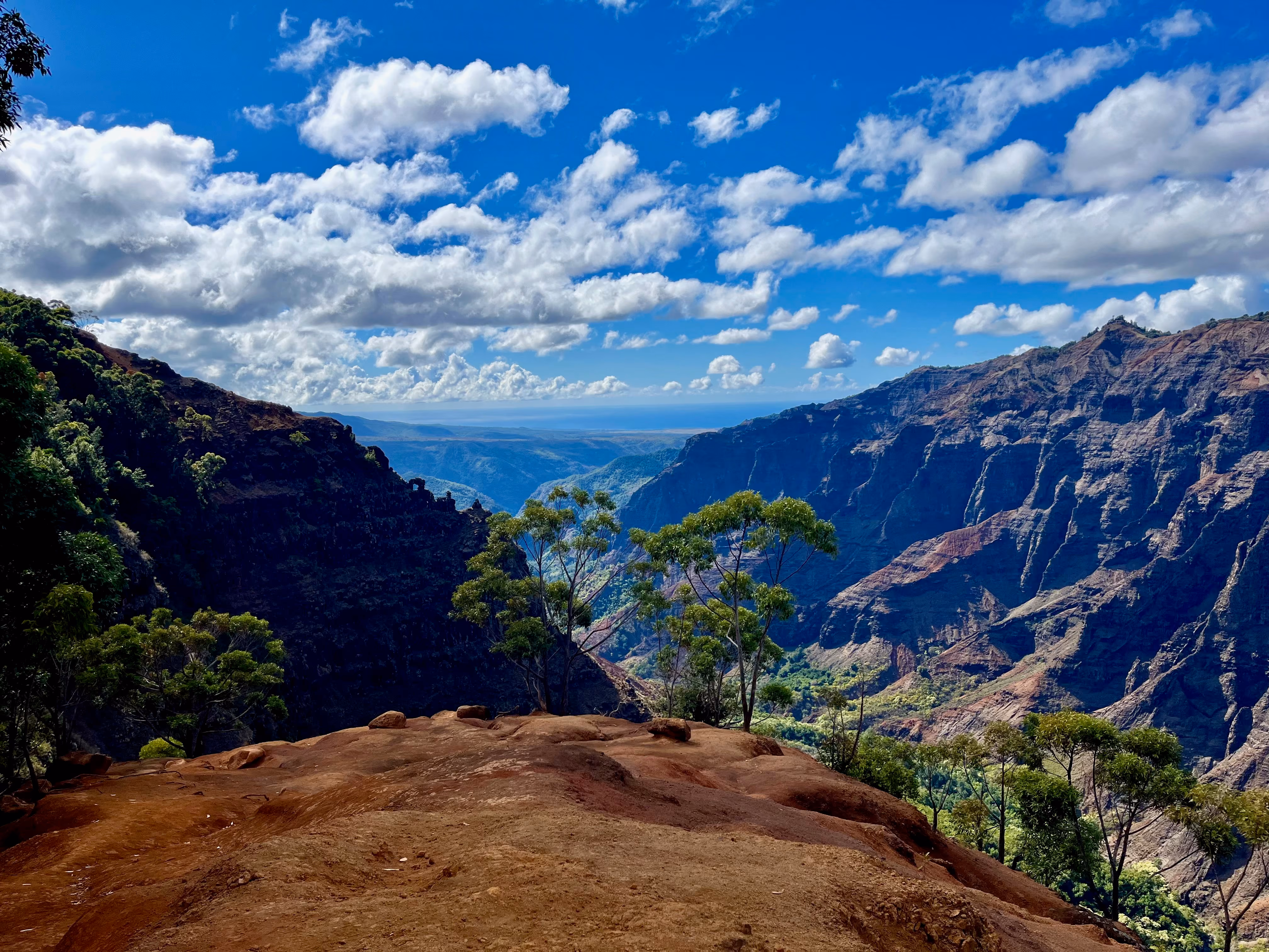 Waimea Canyon, the main stop on the private guided tour from Princeville