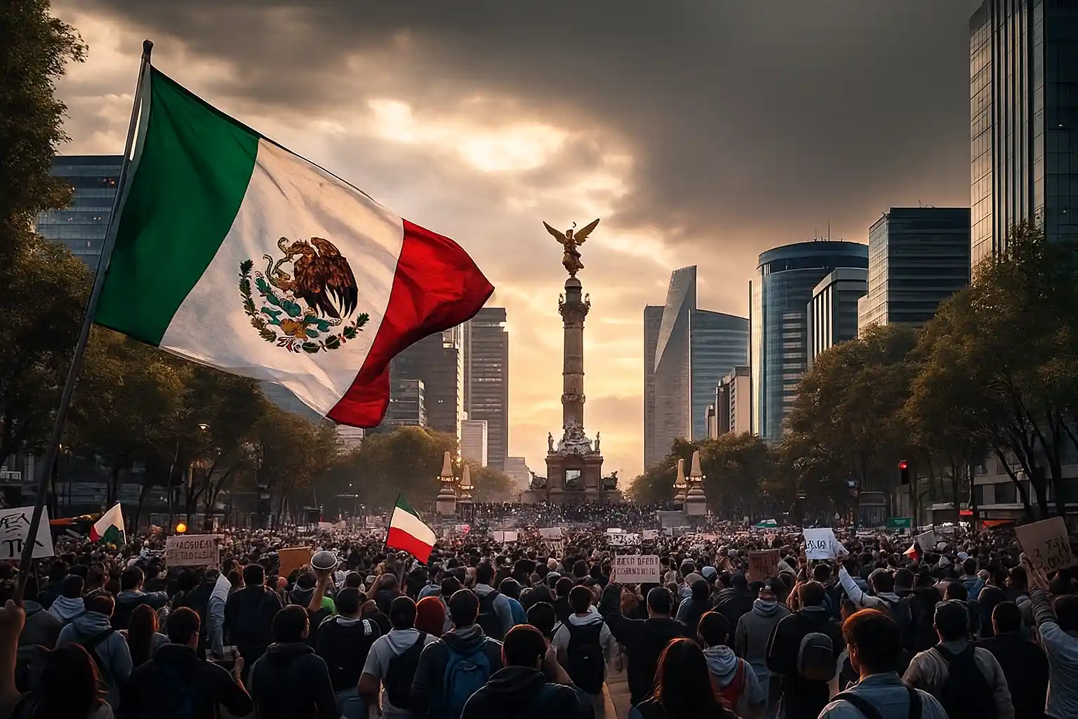 Mexico’s Moment of Pressure: Populism, Protest, and a Nation Caught Between Eras