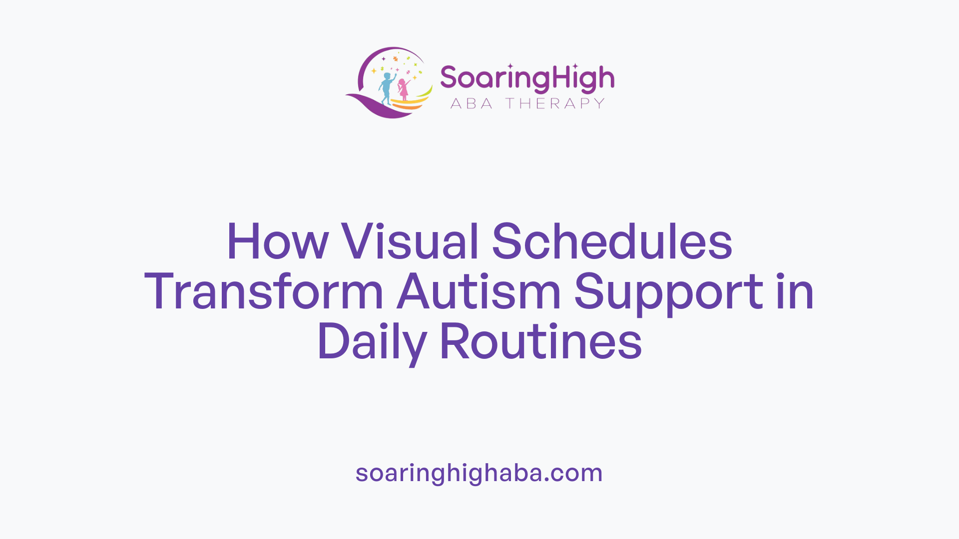 How Visual Schedules Transform Autism Support in Daily Routines