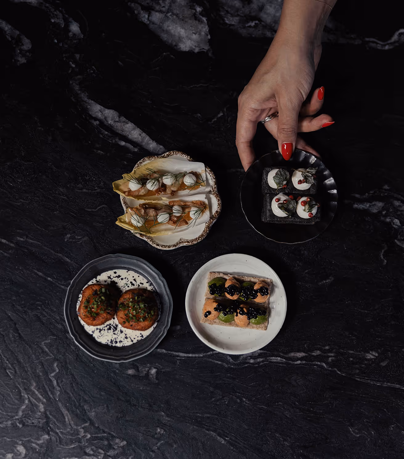 Rogue Bistro snack course.