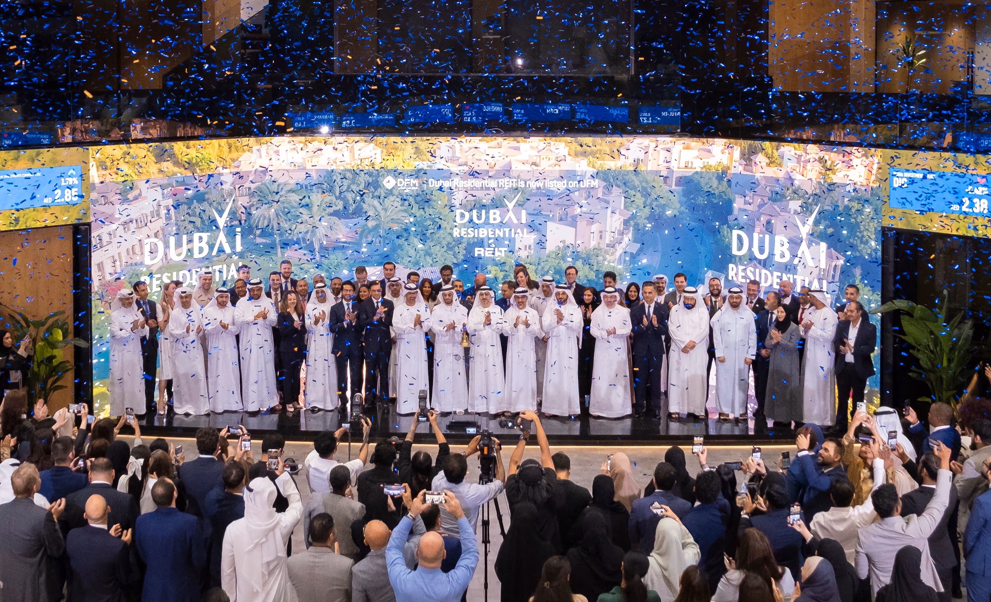 Dubai Residential REIT debuts on Dubai Financial Market