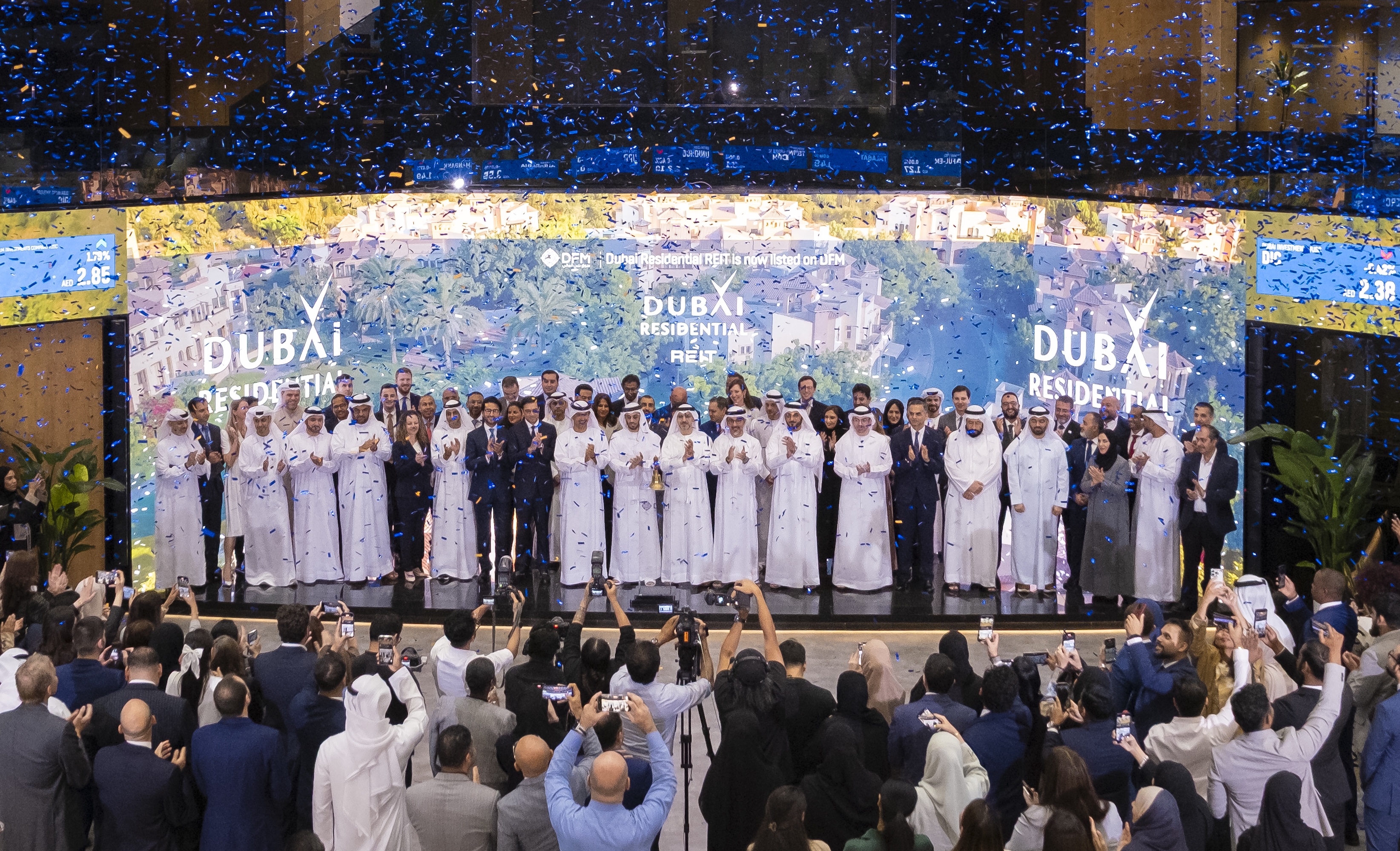 إدراج صندوق "مساكن دبي ريت" الاستثماري في سوق دبي المالي