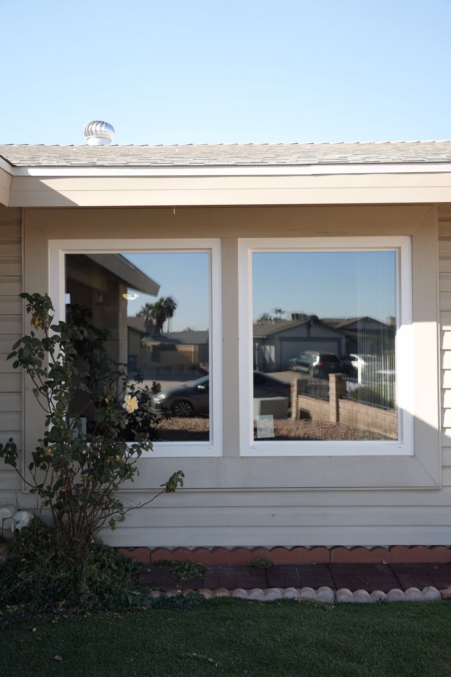 Energy efficient replacement window in Las Vegas