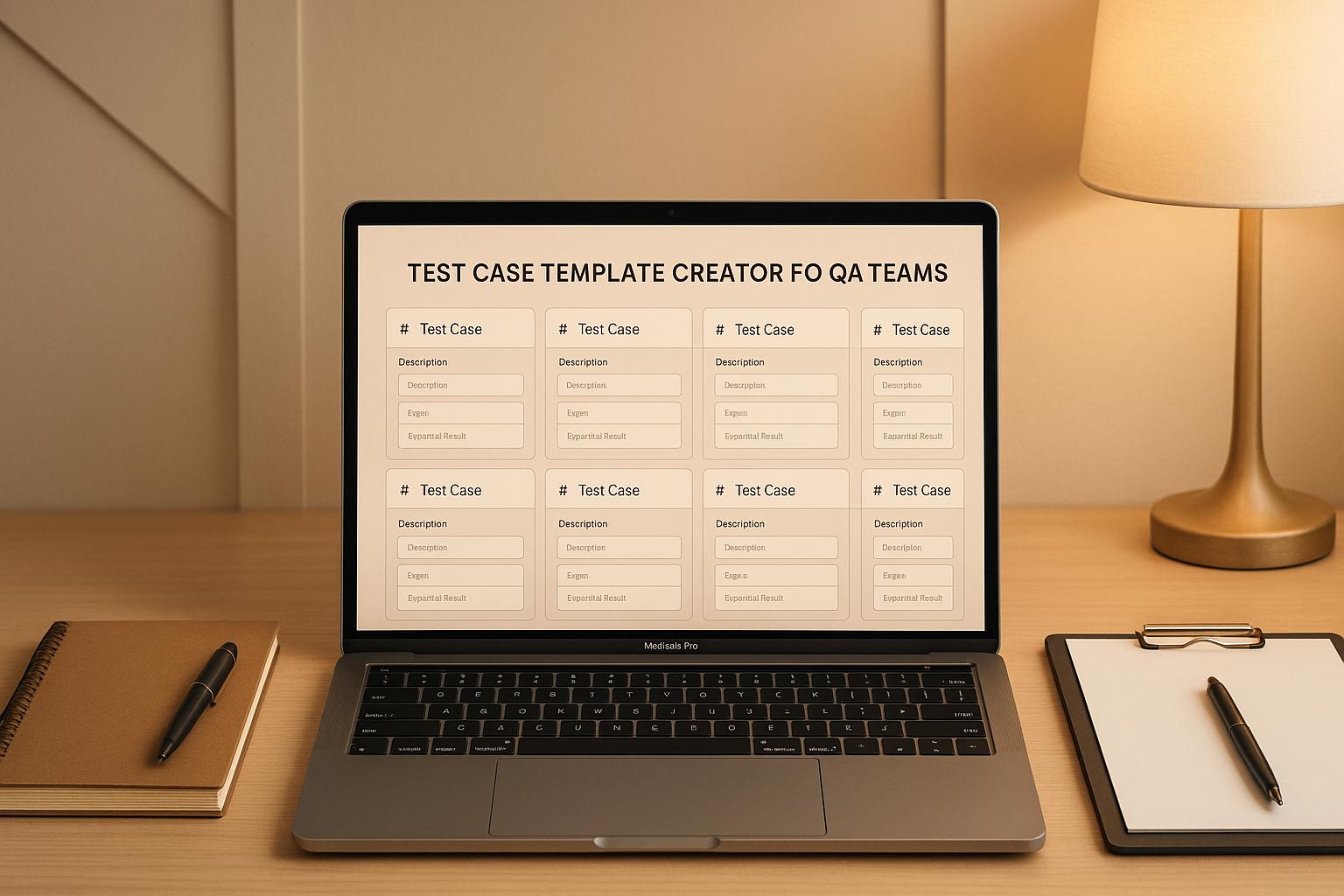 Test Case Template Creator for QA Teams