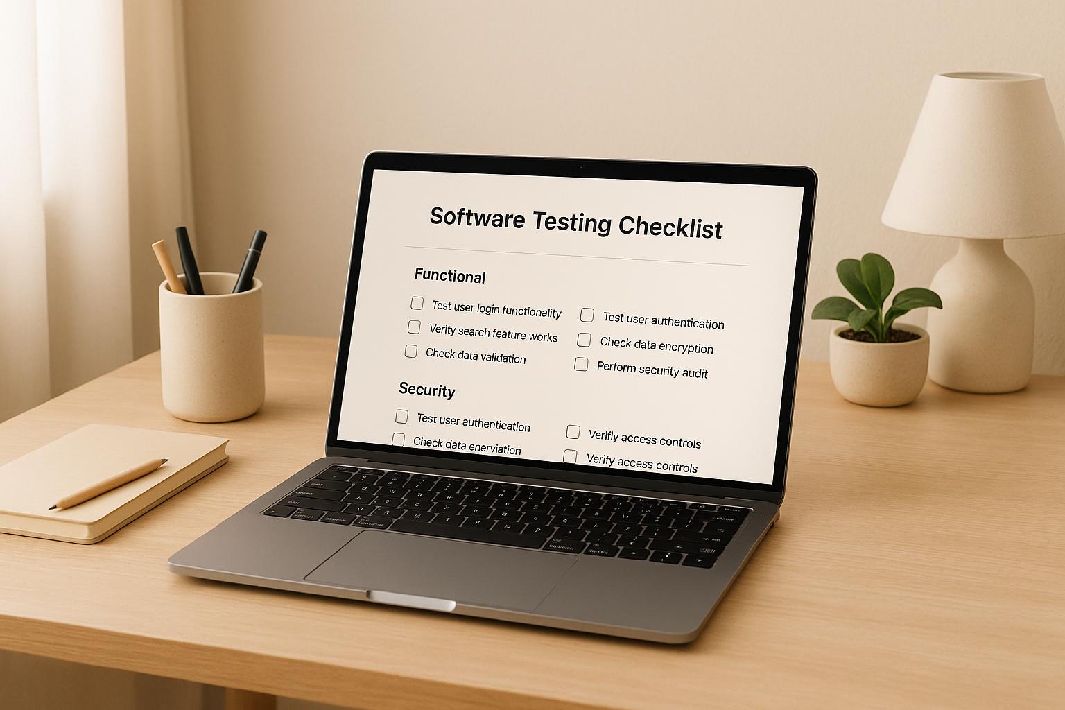 Software Testing Checklist Maker Simplified