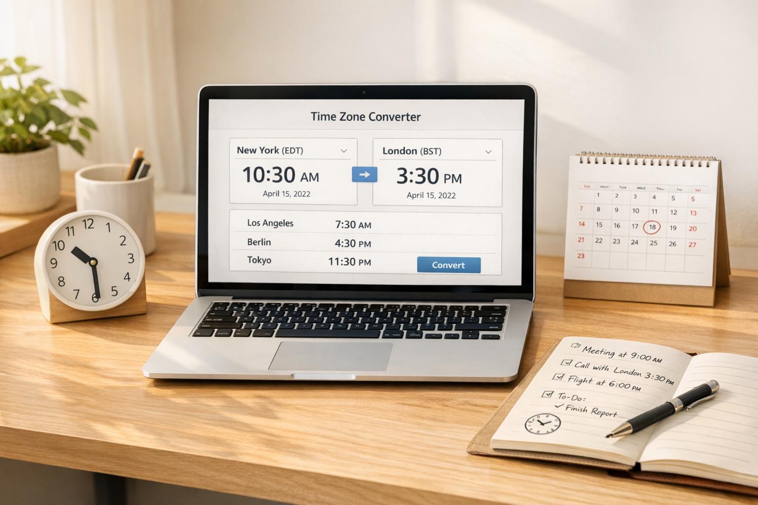 Testing Time Converter for Accurate Plans