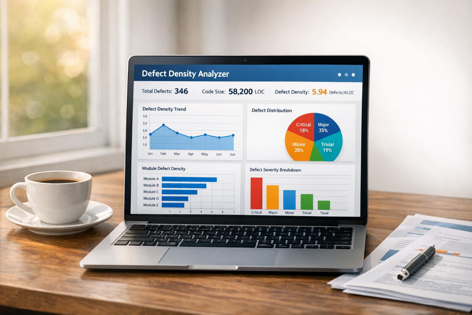 Software Defect Density Analyzer Tool