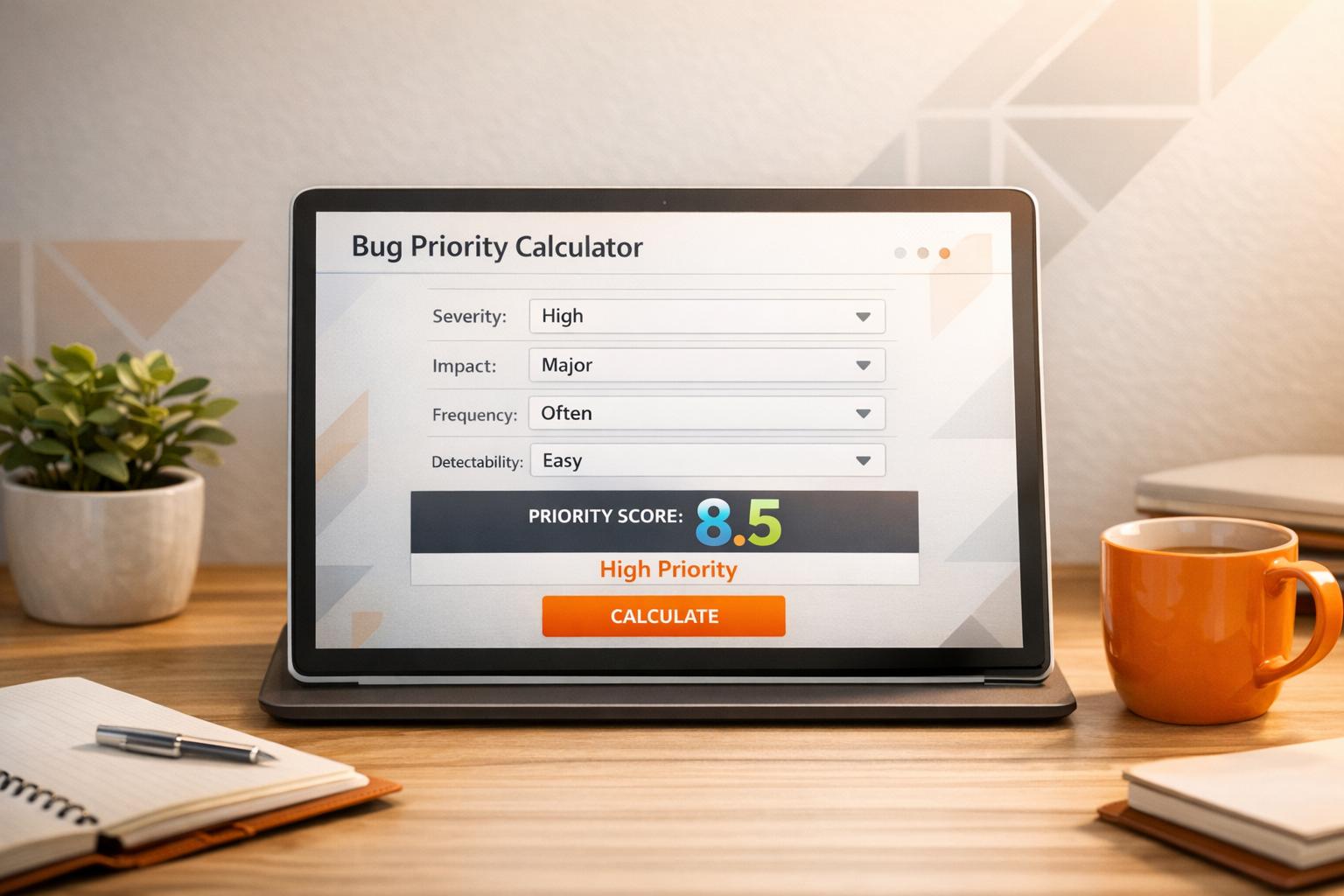 Bug Priority Calculator for Smart Fixes
