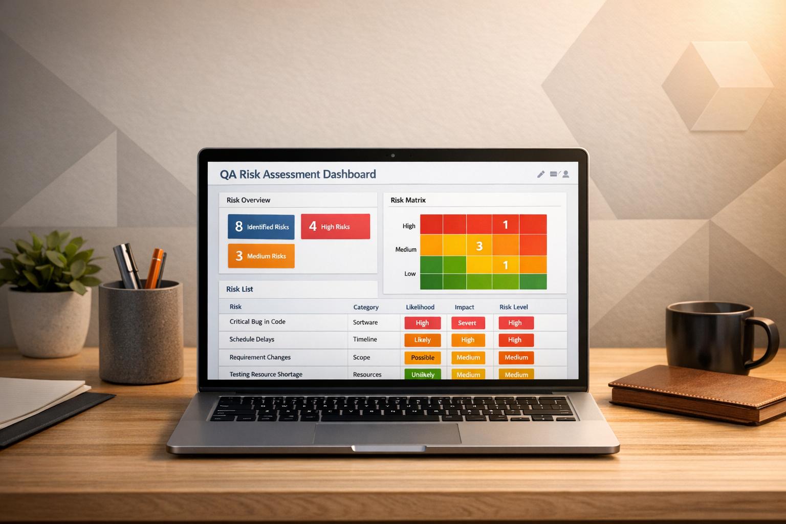 QA Risk Assessment Tool for Projects