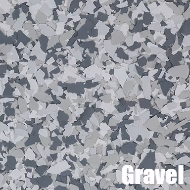 Epoxy Flake Flooring Color Gravel