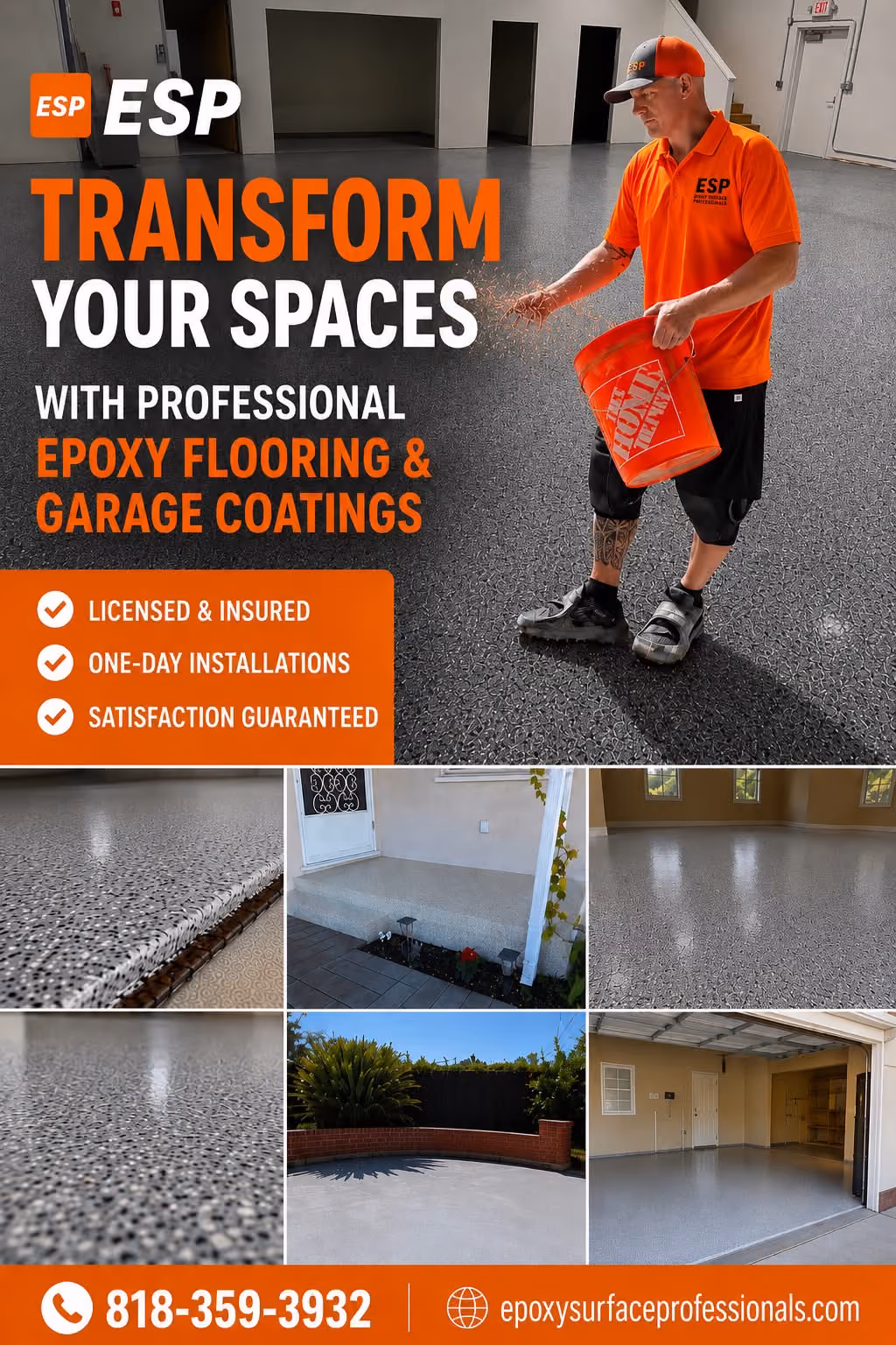 Los Angeles different concrete coatings available
