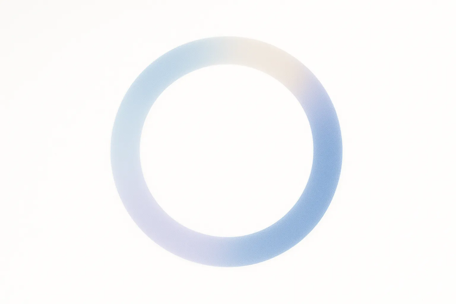 Anillo de cuatro estelas difuminadas que sugieren N1, N2, N3 y REM en un ciclo de sueño continuo, sin texto.