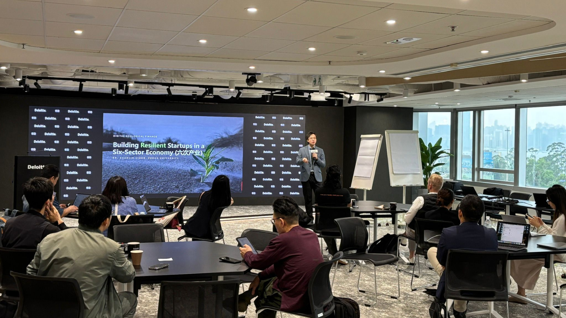 Participating startups are typically technology-driven ventures with scalable solutions in sectors such as AI, biotech, robotics, and other frontier technologies.