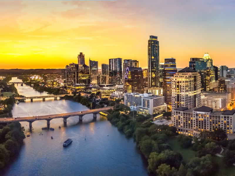 Austin, Texas – A fast-growing tech hub attracting European founders and companies to the US.