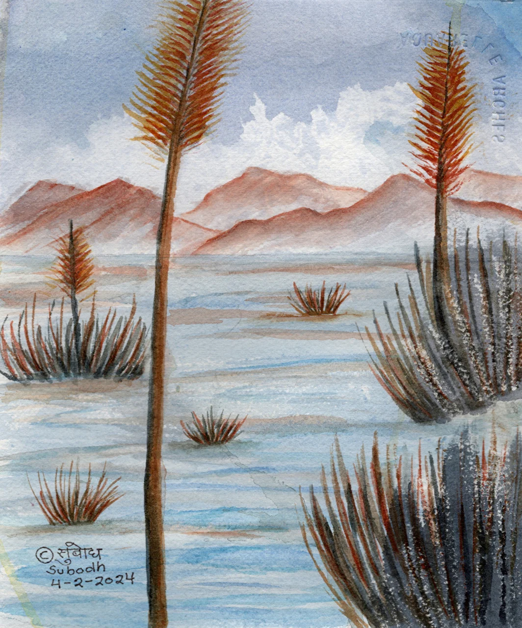 Reeds of Tranquility miniature painting