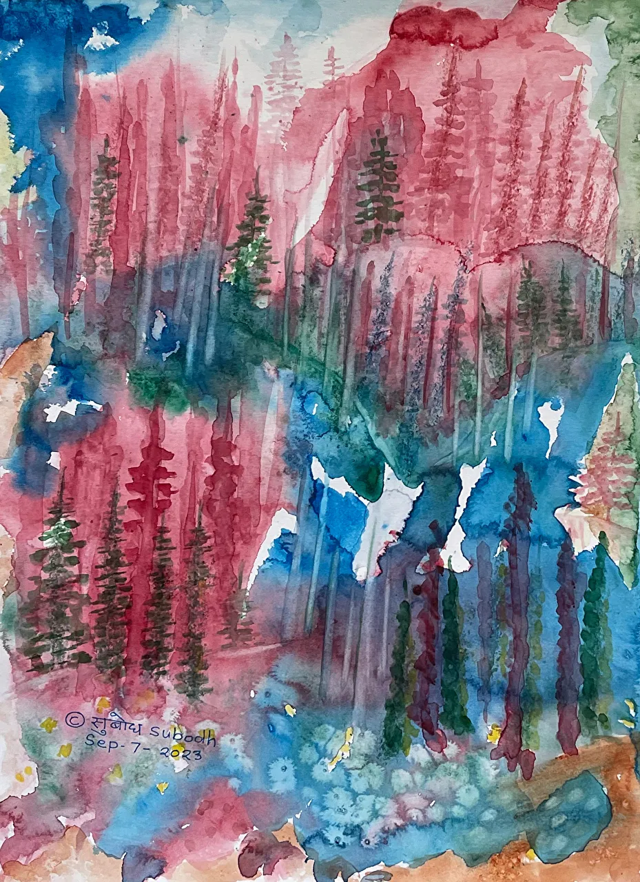 Pink Forest