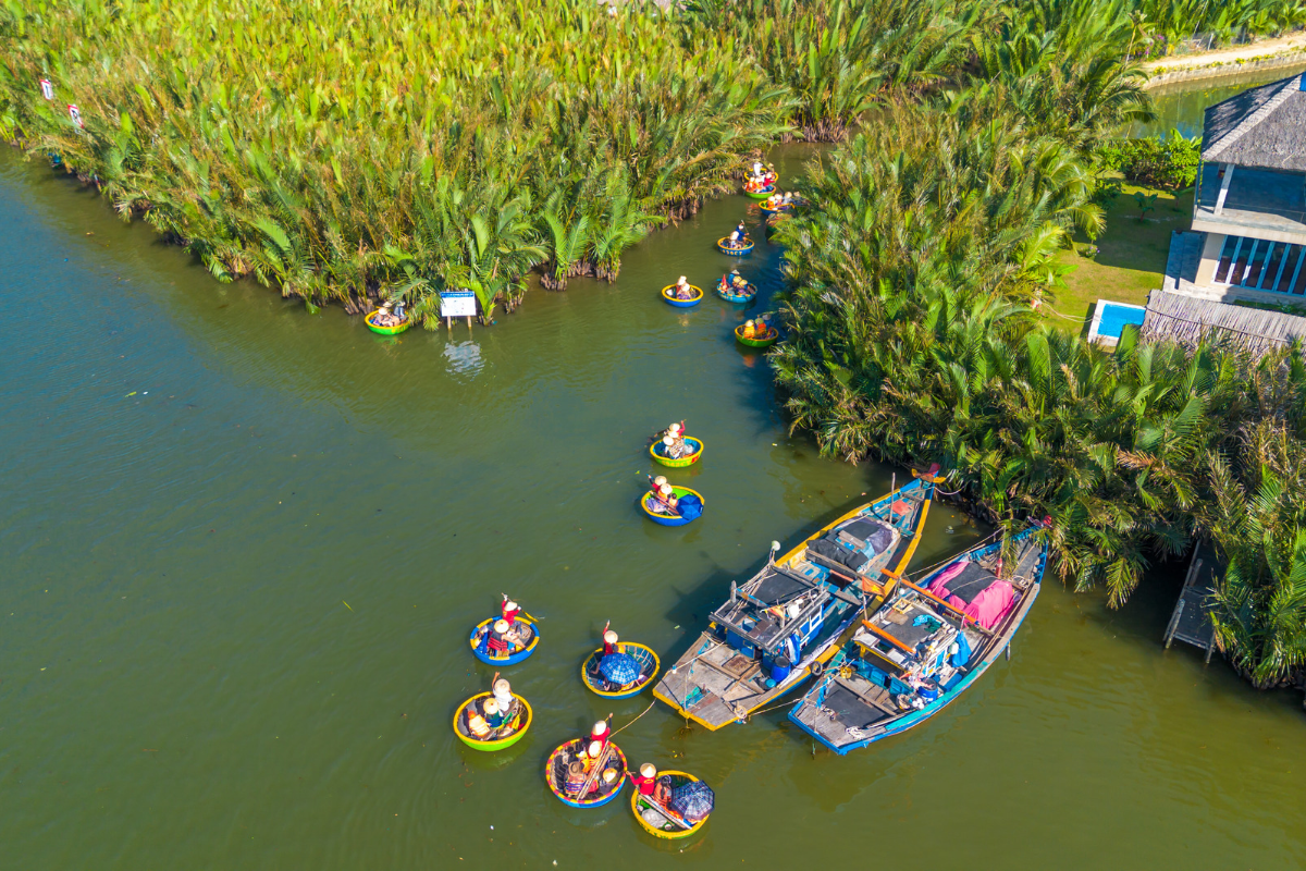 Cam Thanh Basket Boat Village