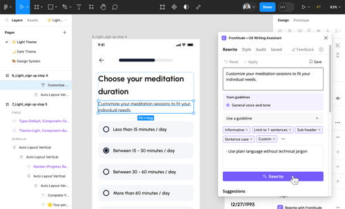 Frontitude - One place for your UX copy