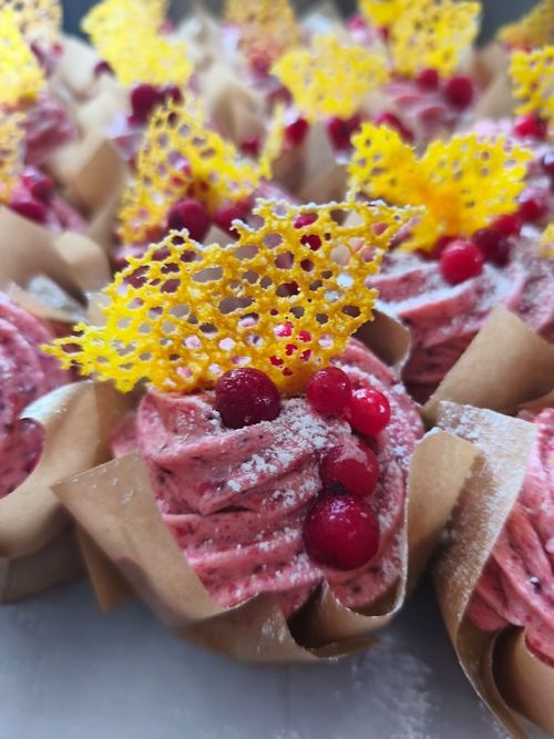 Pinke Cupcakes