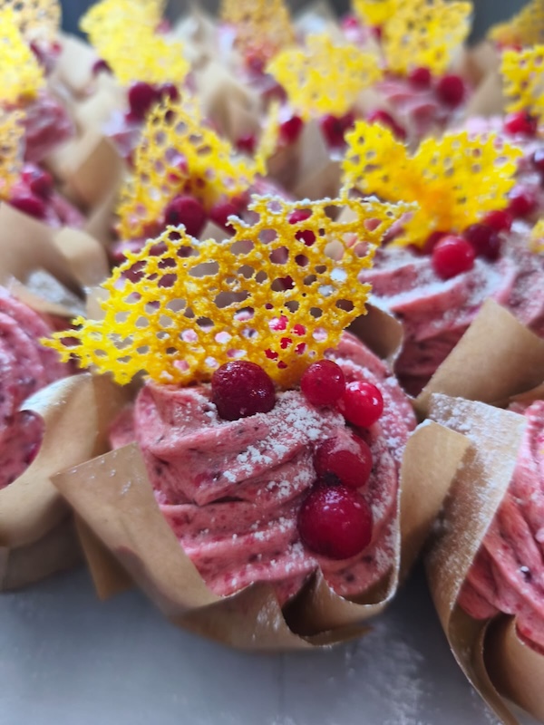 Pinke Cupcakes