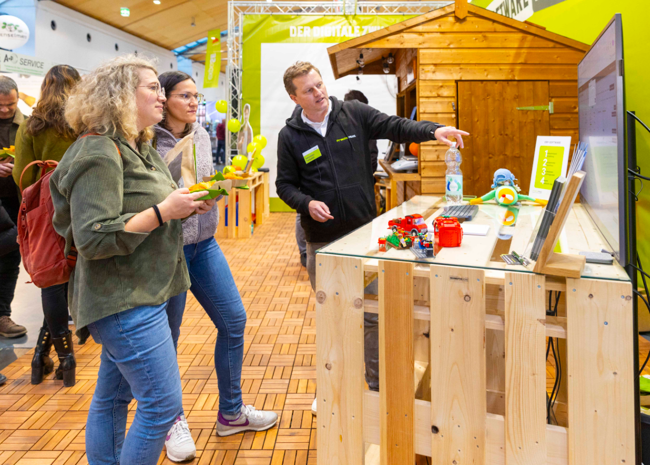 Der Messestand von FrachtPilot und Gerd Thom GmbH auf der ExpoDirekt - Bildnachweis: VSSE e.V. / Jürgen Rösner