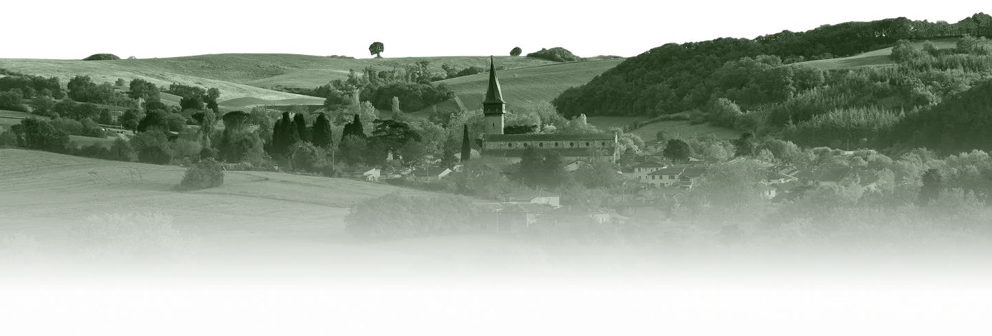 Picture from a little village into Gers