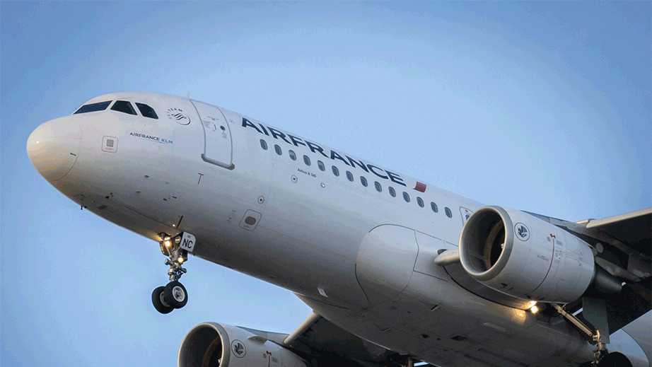 Emergency fligh with Air France for rapatriation 