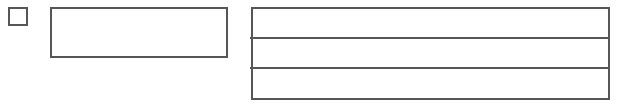 a check box, signature space and larger response space from a typical form