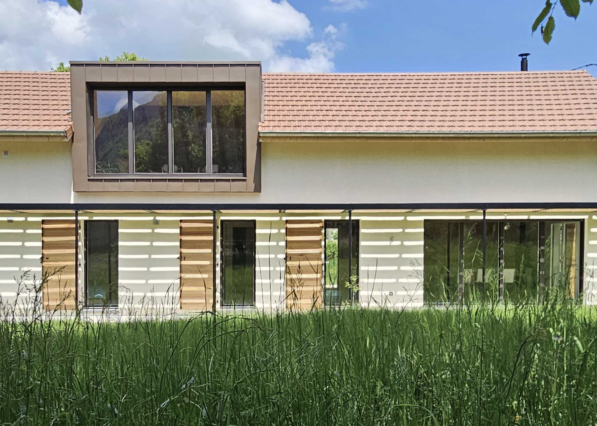 Fenêtre sur Vercors — projet d'architecture DBA à La Chapelle-en-Vercors