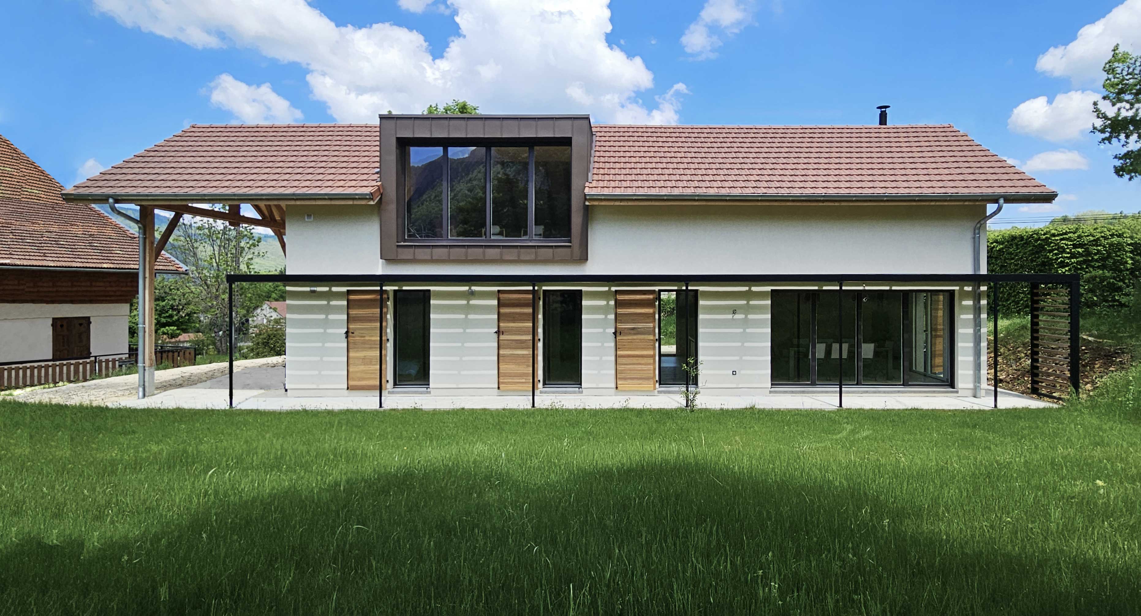 Fenêtre sur Vercors — projet d'architecture DBA à La Chapelle-en-Vercors