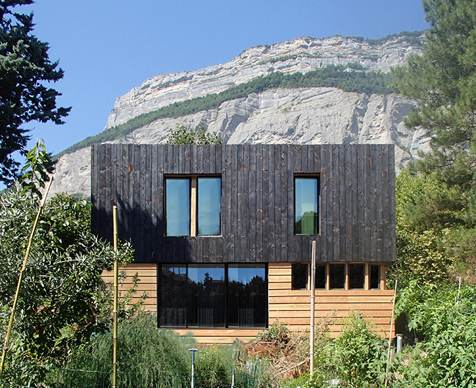 Maison bioclimatique — projet d'architecture DBA à Corenc, 38