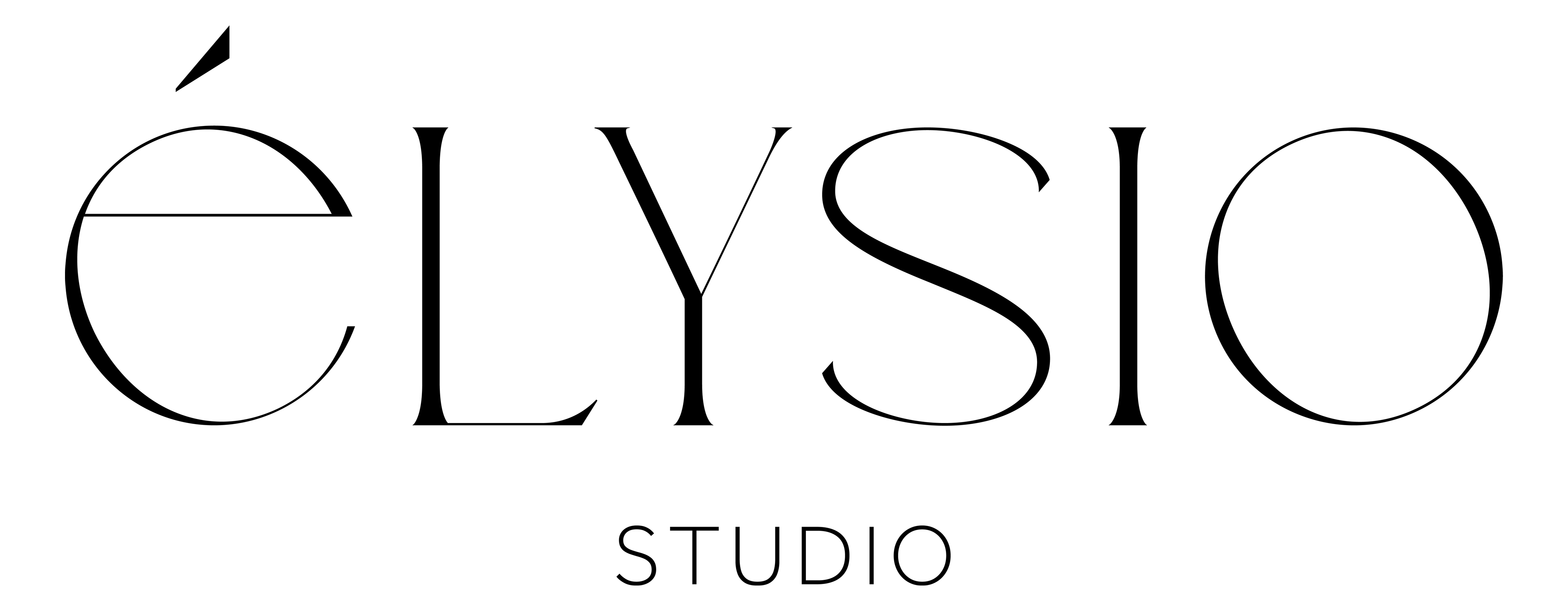 Wefoyo Elysio Schriftzug in schwarzer Schrift.