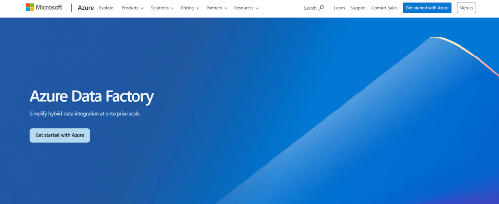 Microsoft Azure Data Factory 