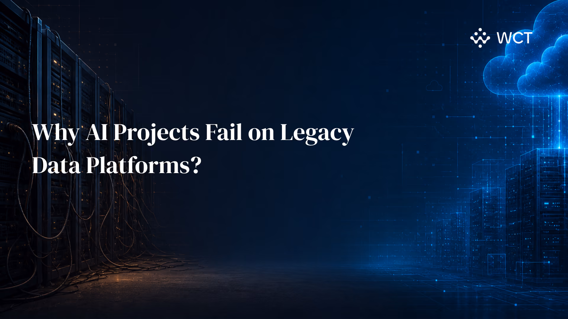 Why AI Projects Fail on Legacy Data Platforms?