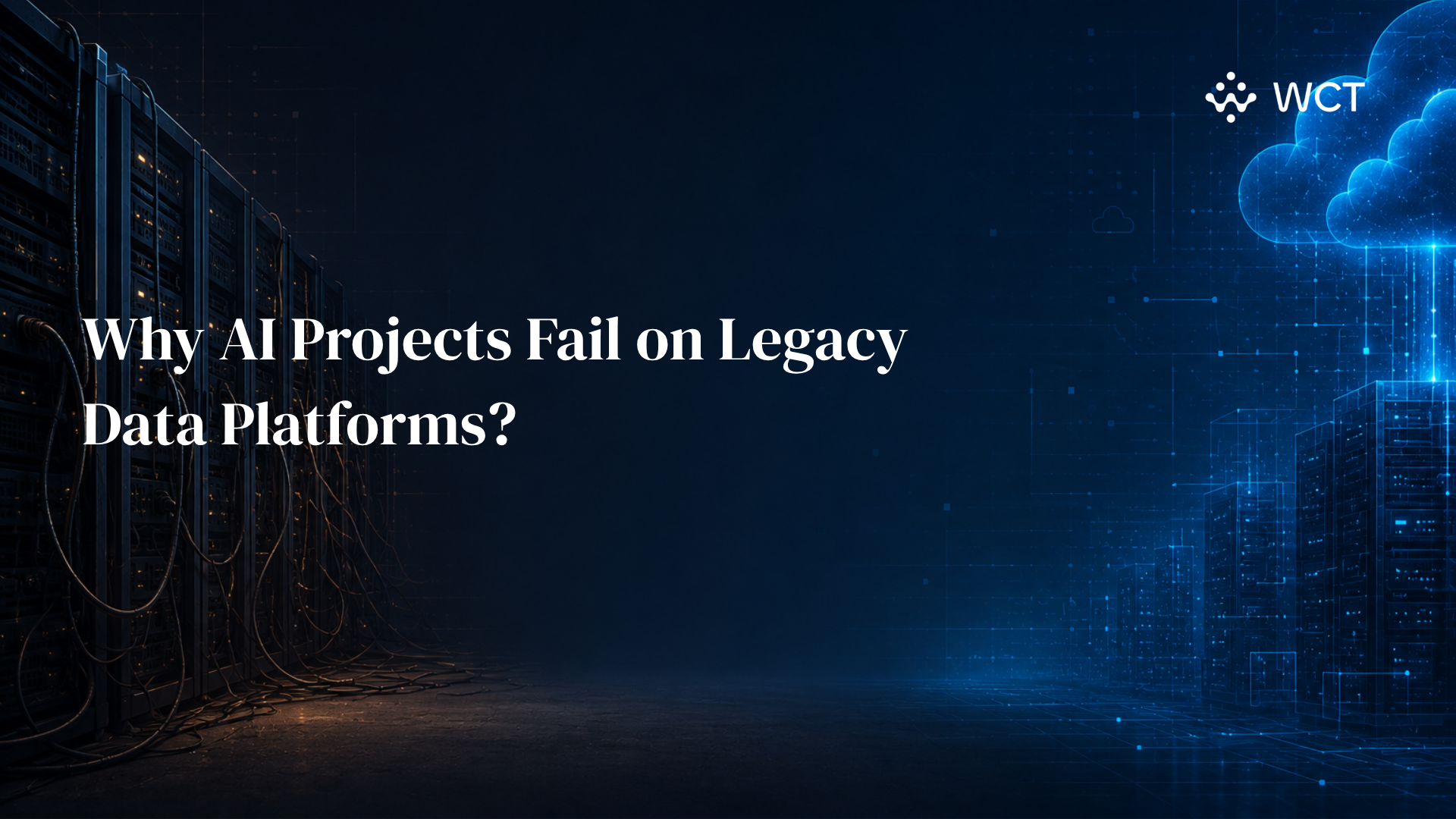 Why AI Projects Fail on Legacy Data Platforms?