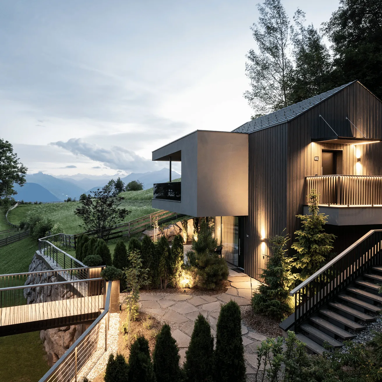 Vista esterna Hotel Viertler – cliente di ADDITIVE nel settore dell’online marketing