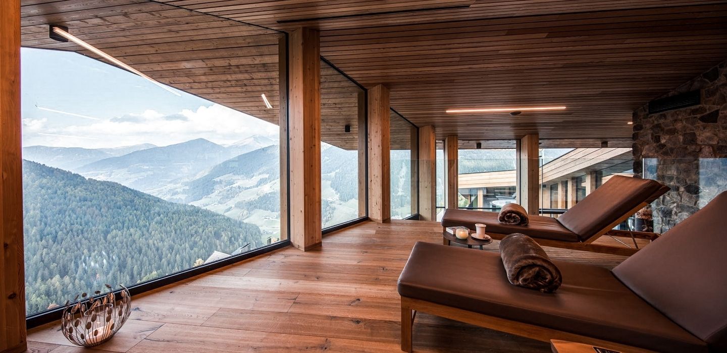 Area wellness presso Panoramic Lotsch - cliente di ADDITIVE nel settore dell'online marketing 