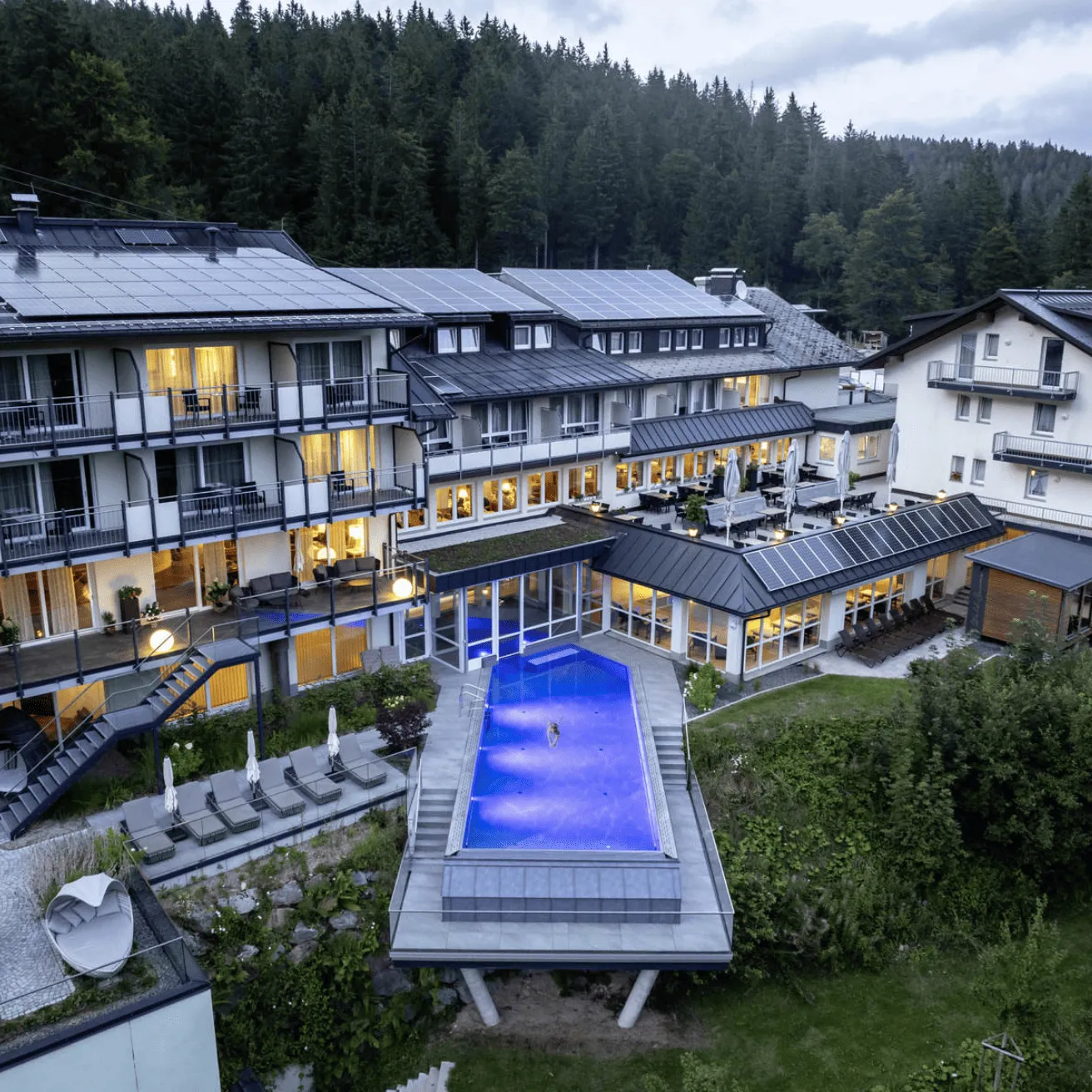 Exterior view of Belchenhotel Naturresort, online marketing customer at ADDITIVE