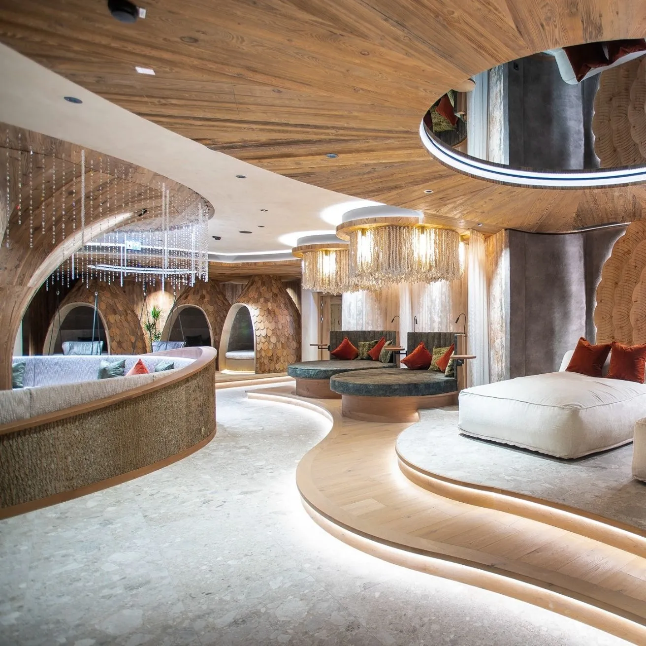 Spa Area at Verwöhnhotel Kristall - Hotel Client of ADDITIVE in the Field of Online Marketing