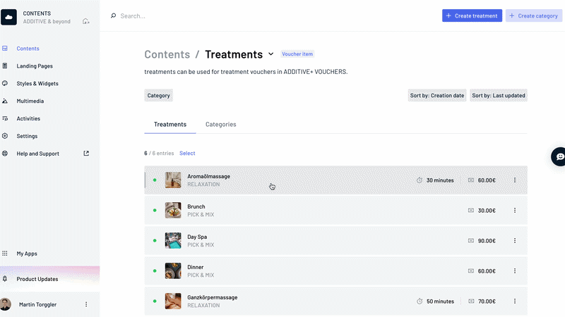 In ADDITIVE+ CONTENTS, you can easily switch between multiple language versions.