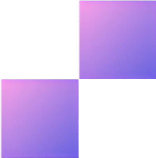 2 purple gradient squares