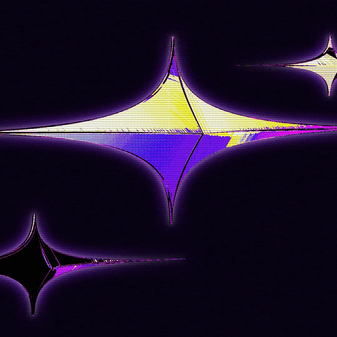 Abstract stars Graphical element
