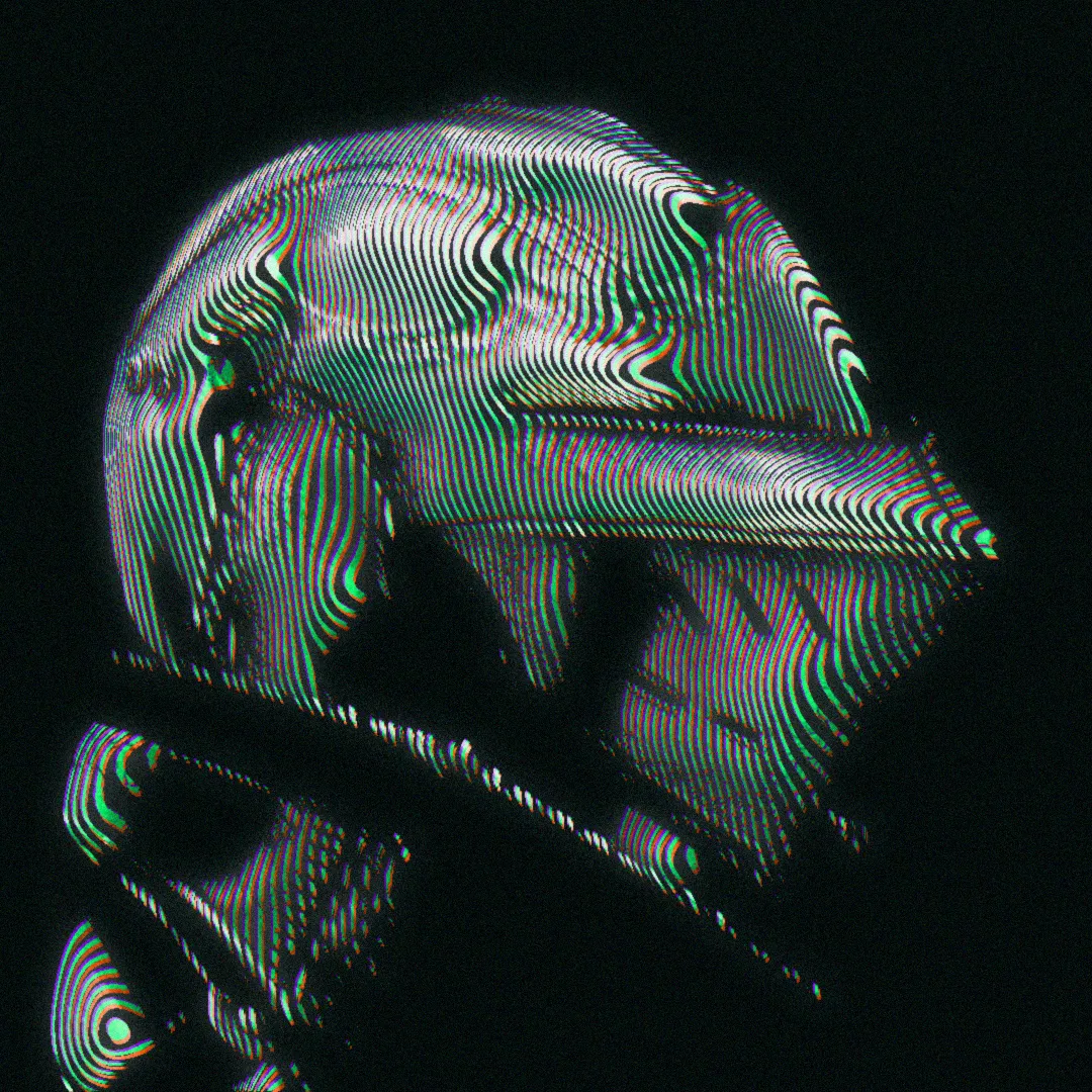 Stylized medieval helmet