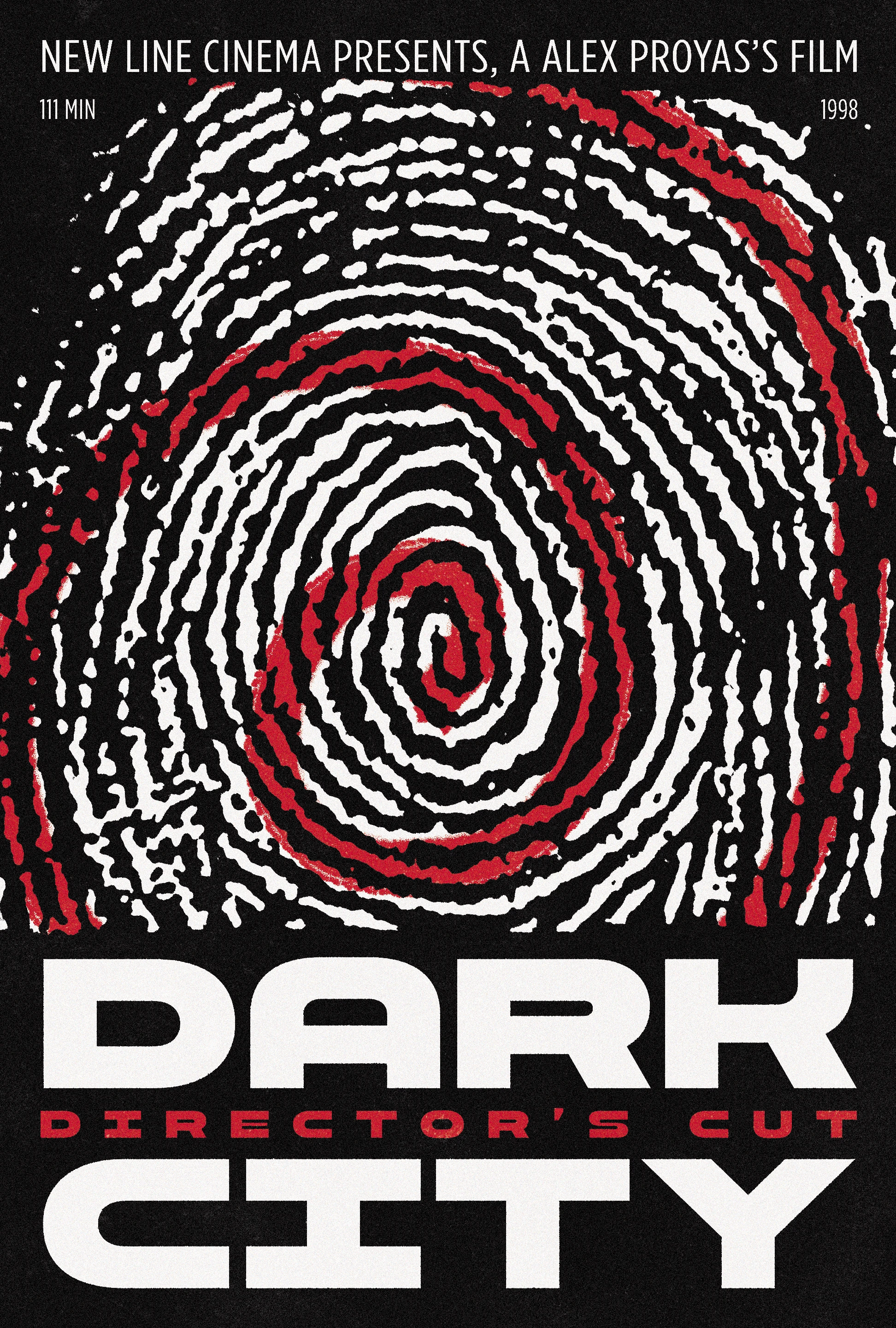 Movie poster for Dark City Director's cut